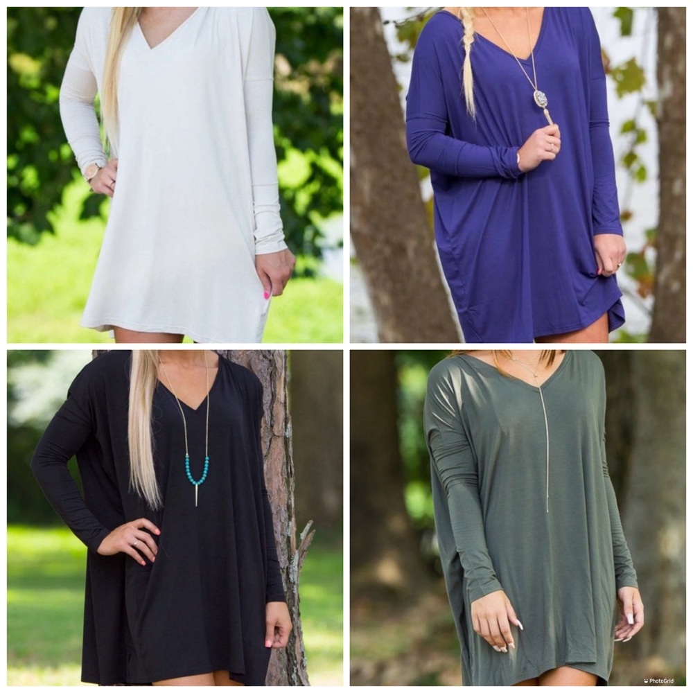 Four PIKO Tunic Dresses